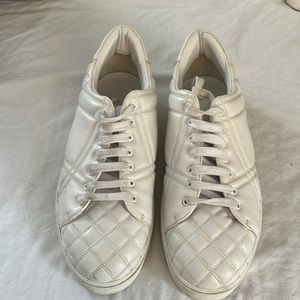 White Burberry sneakers